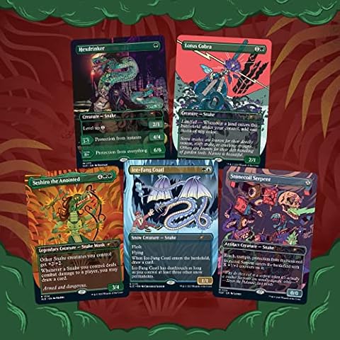 Magic: The Gathering Ssssssnakessssss Foil Cover