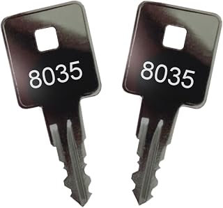 Cut and Ready to Work Toolbox Keys that Fit A Craftsman Tool Box / (2) Two Keys/Code Series 8001 to 8223 / Key Code 8035