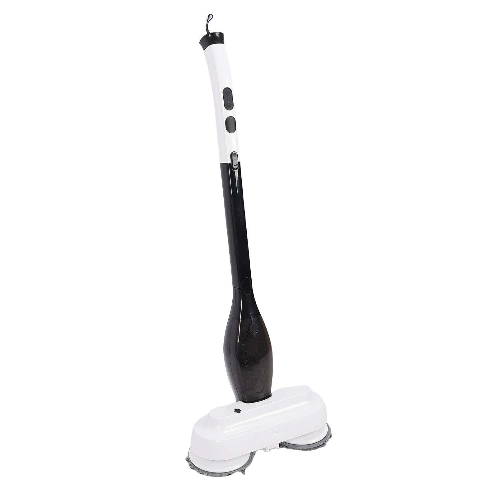 Fregadora de Fregona Eléctrica 2 en 1, Capacidad de Limpieza en Profundidad con Tanque de Agua de 800 Ml y de Cepillo Doble, para Pisos de Baldosas de Madera y Grasa de Cocina