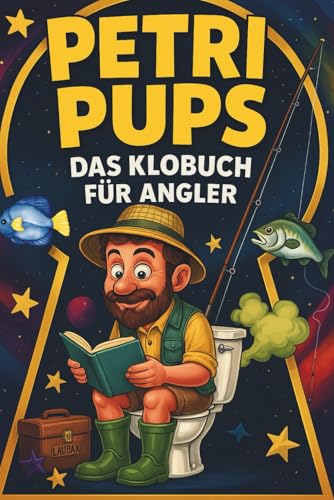 Petri Pups – Das Klobuch für Angler mit Humor: Unnützes Wissen, Angelmythen & Fischwitze fürs stille Örtchen – das perfekte Geschenk für Angler mit Humor und Sitzfleisch