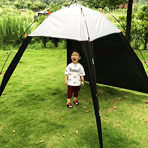 Beach Tent Travel Camping, All-Round Protection, Camping Fishing Shade And Sun Protection Tent, Large Space For Family Camping, Parties, Stability & Windproof (Black) #TOP20