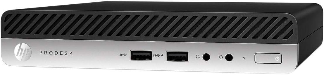 HP Business Desktop ProDesk 400 G5 Desktop Computer - Core i5 i5-9500T - 8 GB RAM - 256 GB SSD - Desktop Mini - Windows 10 Pro 64-bit - Intel UHD Graphics 630 - English Keyboard - Wireless LAN - Bluet