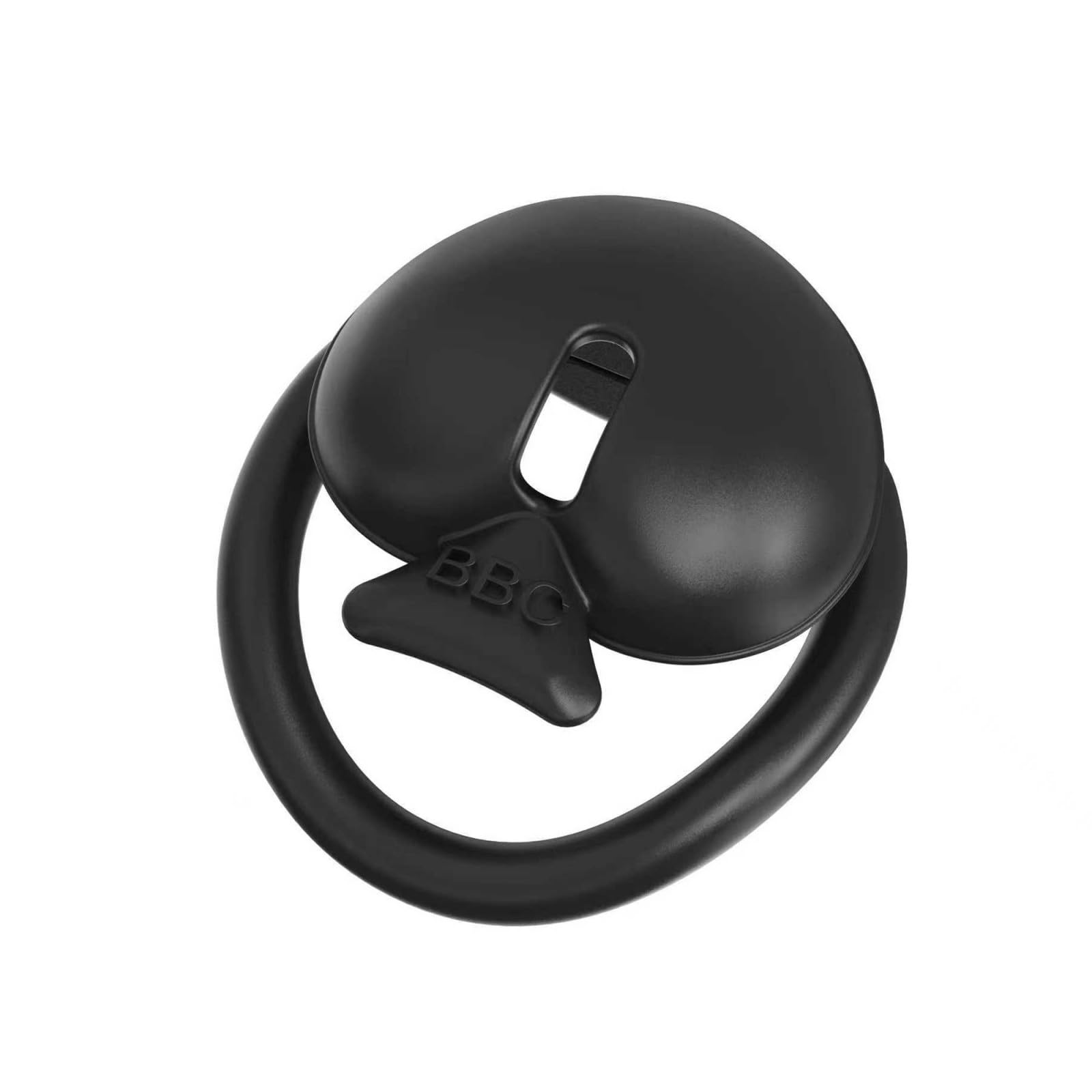 Chastity Cage Man Sex Toys Cage de Chasteté pour Pénis avec Ceinture et 4 Anneaux Cages Chastetée Légère en Résine avec Serrure Métallique et 2 Locks en Plastique pour Bondage le Pénis (Black,Belt)