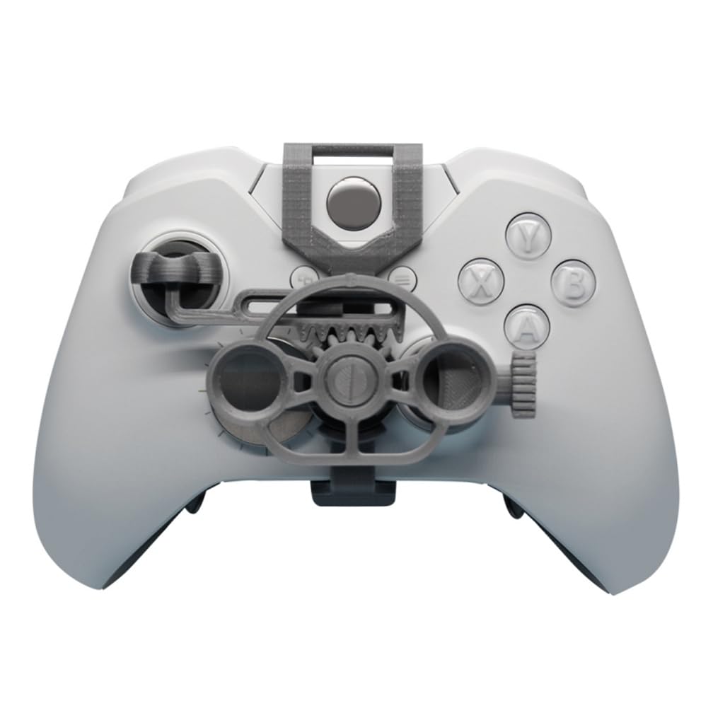 For Xbox One S X Elite Game Controller Mini Steering Wheel 3D Printing Mini Steering Wheel Auxiliary Controller