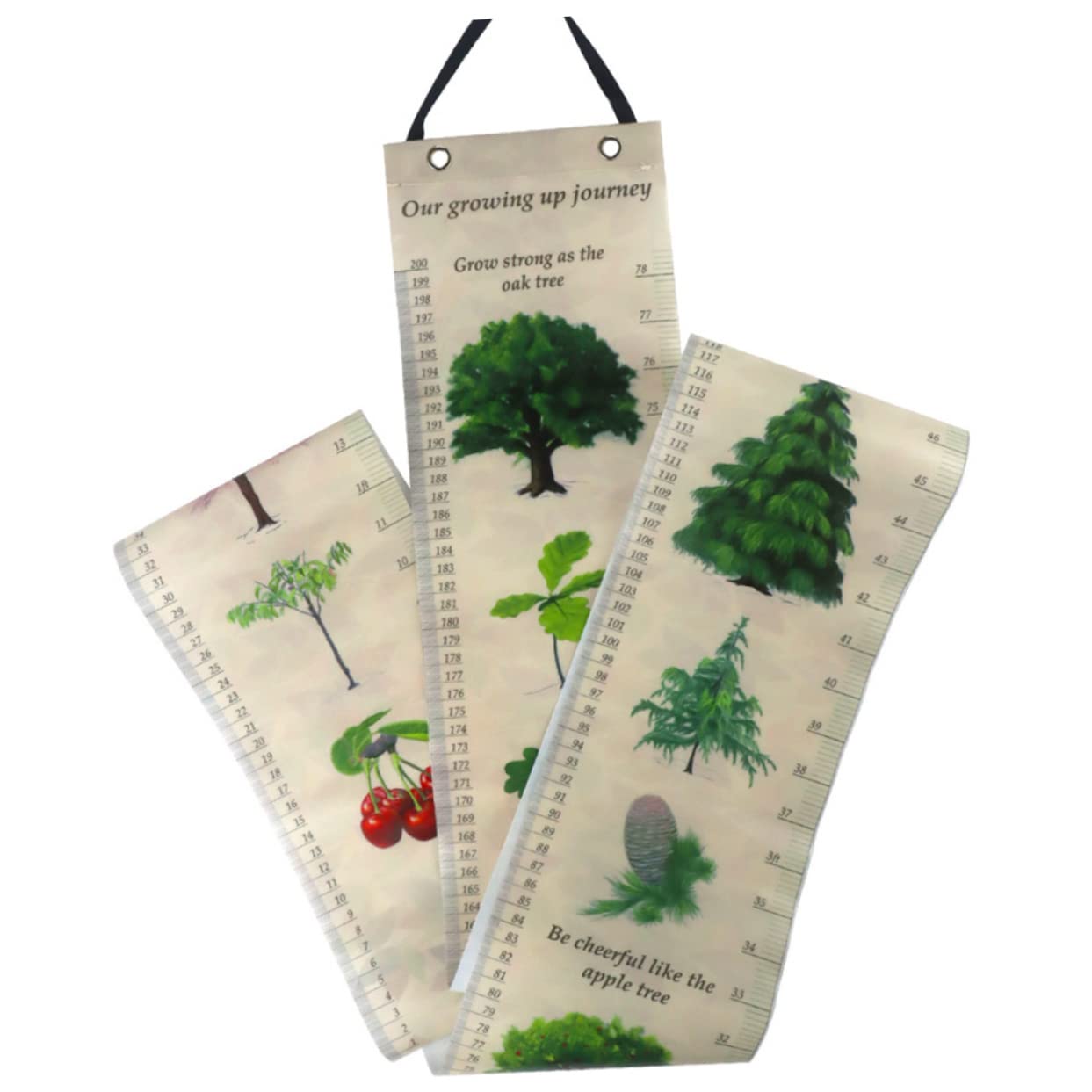 HOODANCOS Growth Chart for Boys and Girls Wall Height Chart Boys and Girls Height Wall Hanging Easy to Measure