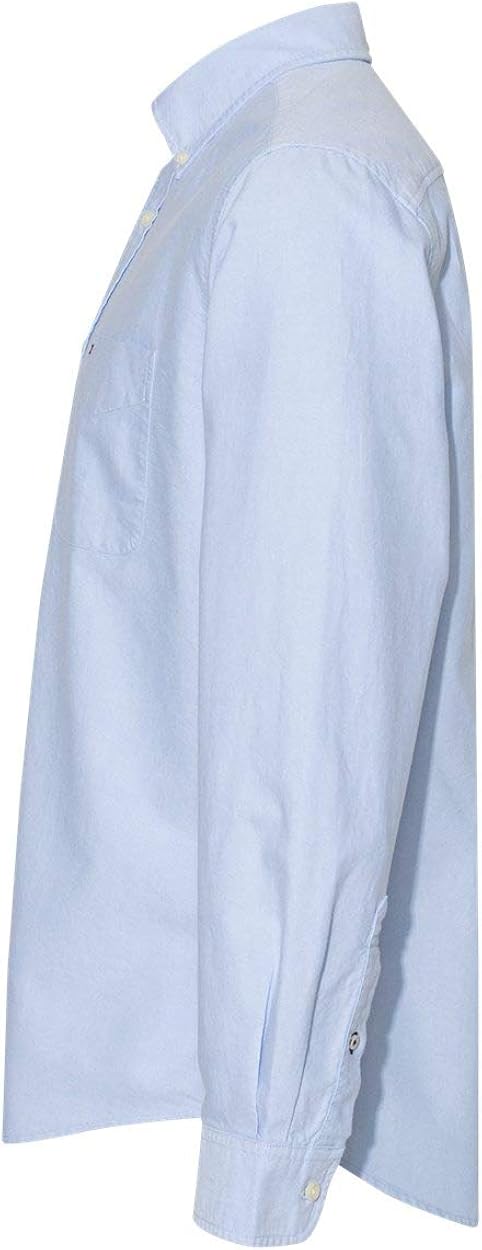 Miniatura 3 de Tommy Hilfiger - Camisa Oxford sólida de Nueva Inglaterra