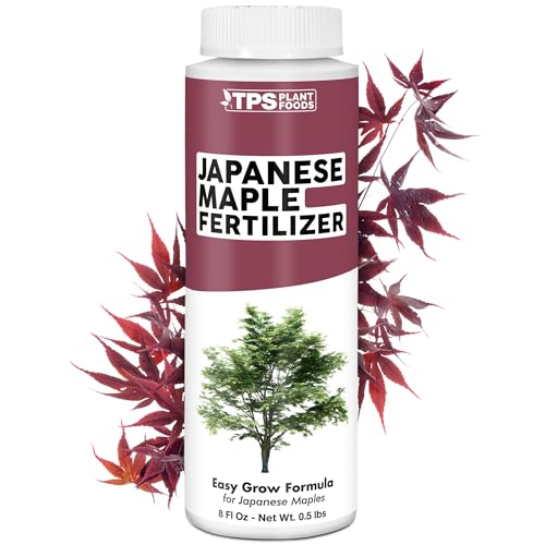 Japanese Maple Fertilizer, Complete Liquid Plant Food for All Japanese Maple Tree Varietals, 8 oz (250mL)