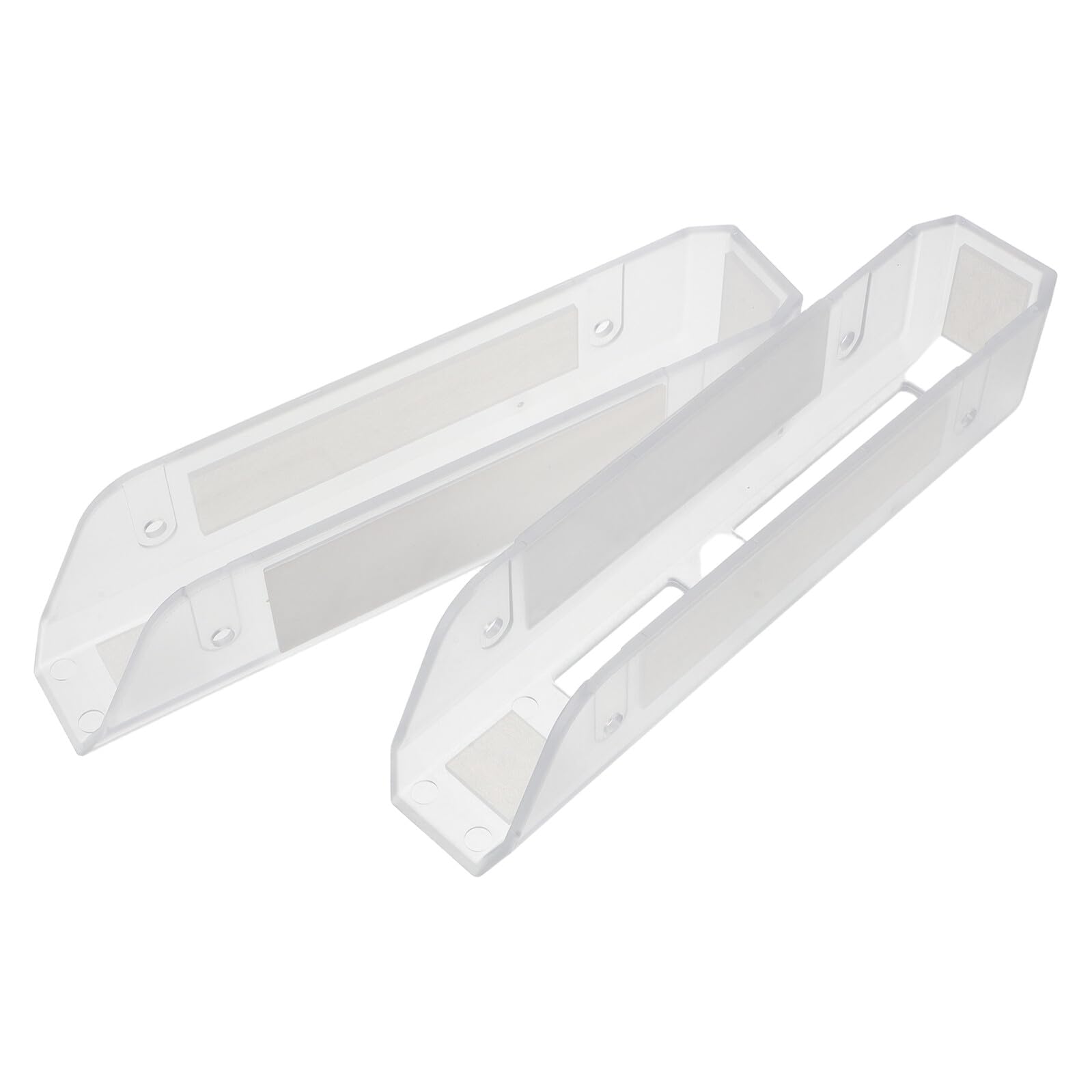 Support Mural Compact en Acrylique pour Pèse-personne Numérique, Léger et Pratique, pour Appartement ou Salle de Bain, Rangement Gain de Place