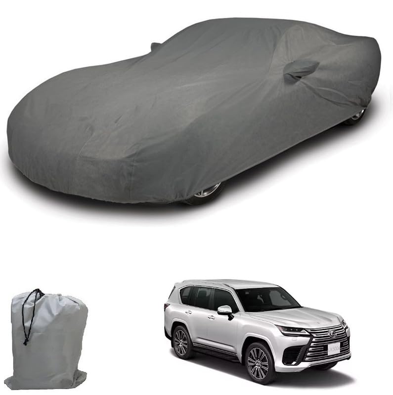 Image of ARCUATE Triple Layer Custom fit Car Body Cover for Lexus 500d |Top Layer Dustrproof | Middle Layer Waterproof | Bottom Layer Scratch Protection | Outdoor Indoor Fabric