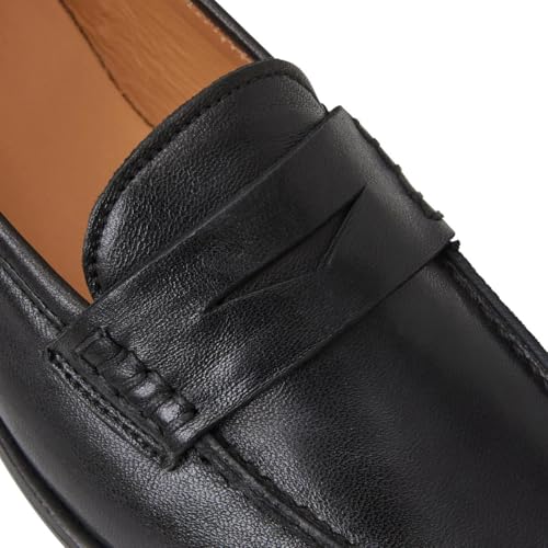 Image of Bruno Magli Women's Lixia Loafers, Leather Shoes, Slip-On Dress Shoes
