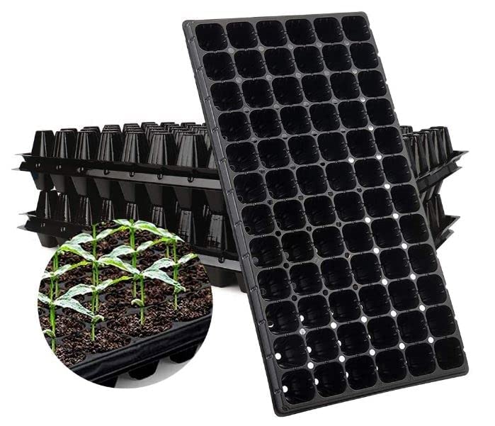 See full amazon price history chart for FARMHand Rubber Seeds Seedling Tray_72 Holes Pack of 4 Black FARMHand Rubber Seeds Seedling Tray_72 Holes Pack of 4 Black (B0BQMJFCMW) Amazon Price History, Amazon Price Tracker