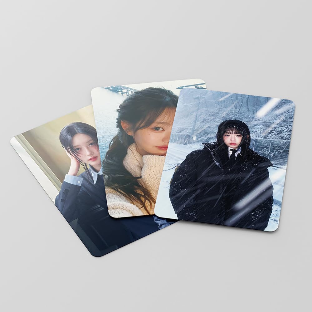 IVE Photocards, 55 sztuk kartek ze zdjęciami IVE, nowy album, koreańskie karty ze zdjęciami gwiazd, must-have dla fanów (C)