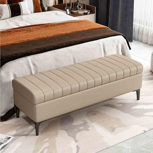Solution de rangement élégante et banc en cuir pour optimiser l'espace - 2