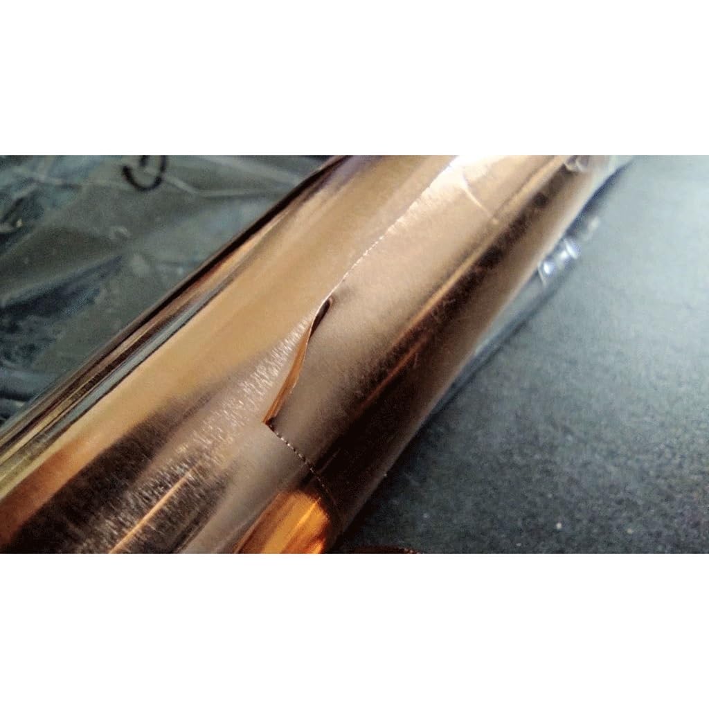 Placa De Lámina De Cobre, Rollo De Lámina De Metal De Cobre, For Proyectos De Bricolaje, Manualidades, Reparaciones Eléctricas(1x100x1000)