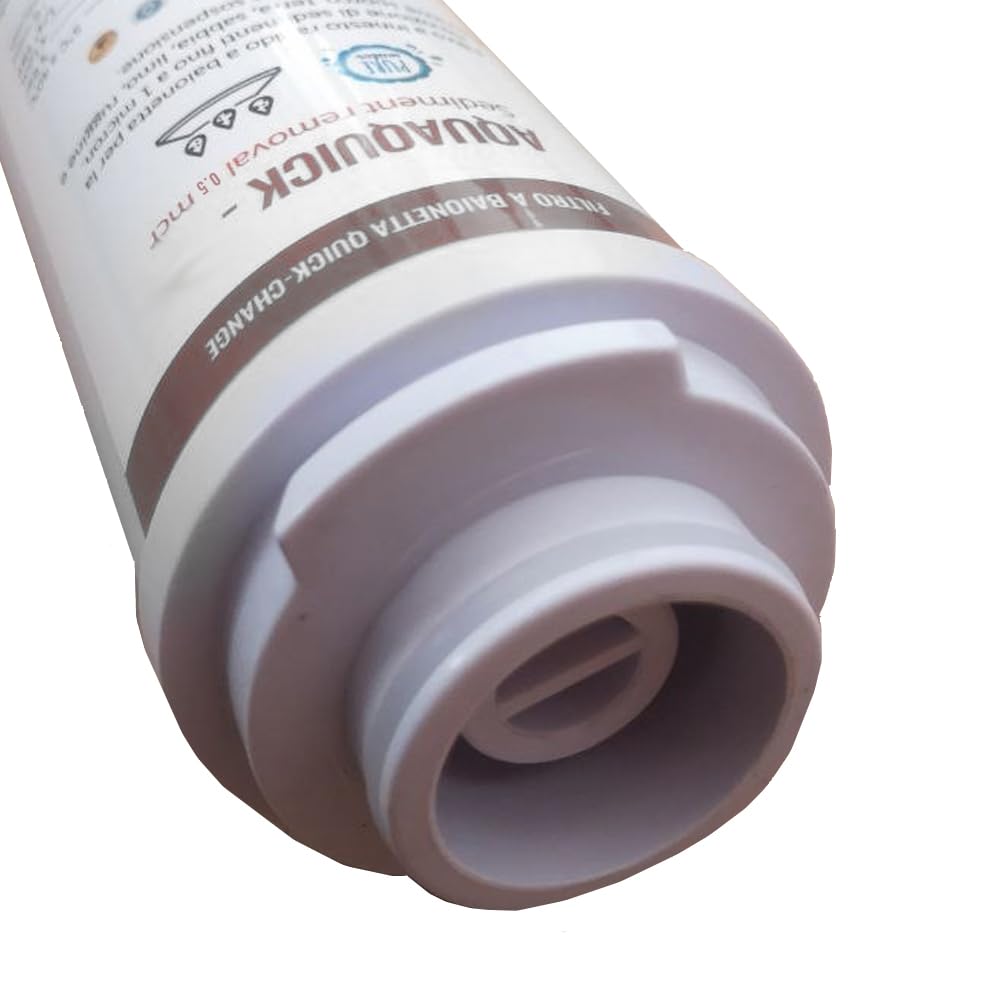 AcquaHOME® AQUAQUICK KIT RICAMBIO FILTRO BI-STADIO ORIGINALE PER IMPIANTO OSMOSI INVERSA SILVERBOX UP DEPURATORE MADE IN ITALY
