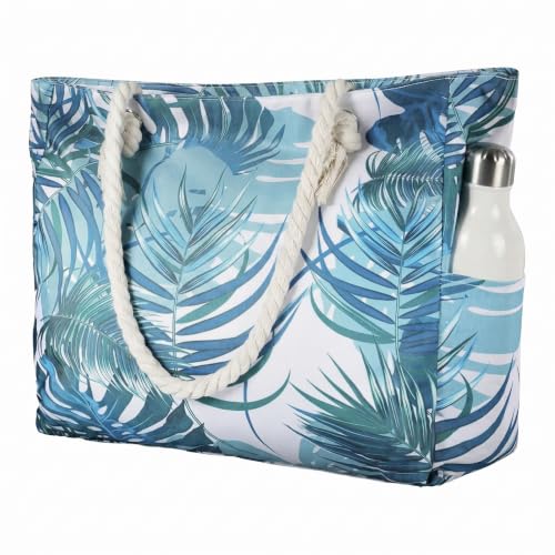 Sac de plage XXL zippé pour des vacances sereines en famille au soleil