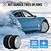 K-Musculo Snow Socks for Tires, Snow Socks Snow Chain for Car SUV Pickup Easy to Use, Ultimate Grip, Washable.100 KM Safely In The Snow(2 PACKS) KA-MAX