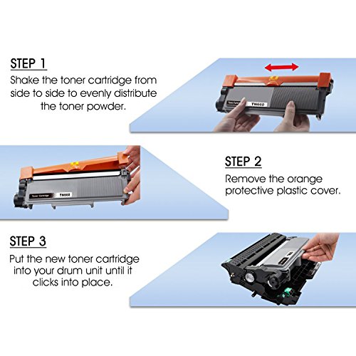 Awesometoner Compatible Toner Cartridge Replacement For Brother Tn660 Use With Hl-L2380Dw, Dcp-L2520Dw, Dcp-L2540Dw, Mfc-L2700Dw, Mfc-L2720Dw, Mfc-L2740Dw Models (Black, 1-Pack) #TOP6