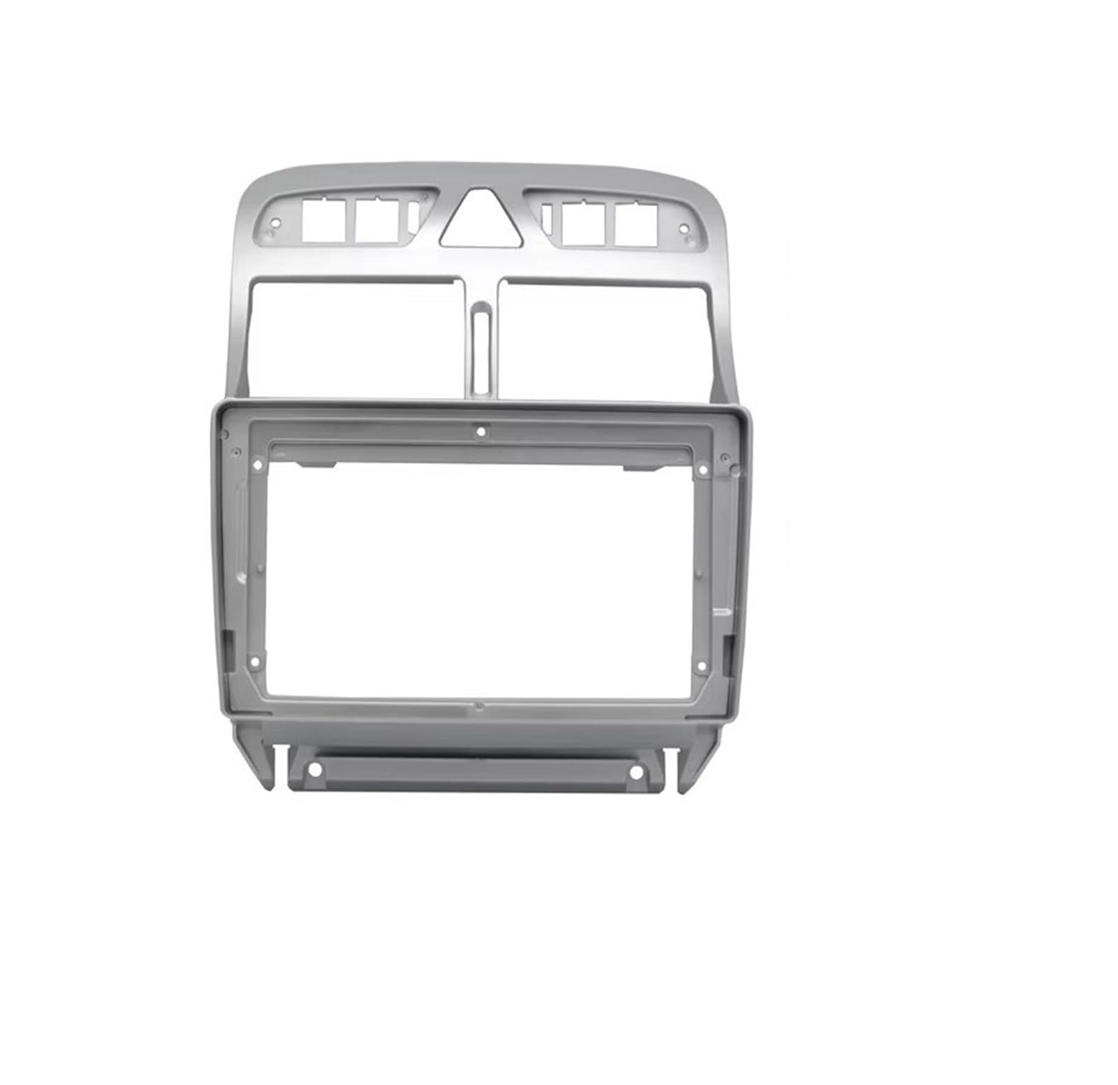 Carcasa Marco Radio Coche Adaptador Conexión Audio Marco Coche Kit Embellecedor Tablero Radio Panel Facia 9 Pulgadas 1 DIN para Peugeot 307 307CC, 2002-2013