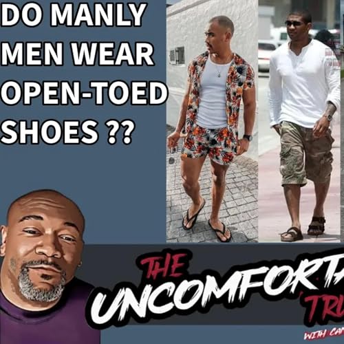 Do men wear open-toed shoes? 🩴🩴 cover art