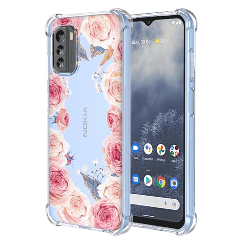 Coque Nokia G42 5G BORYA en silicone TPU transparent et mince antichoc
