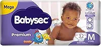 Babysec Fralda Premium M 32 Unidades