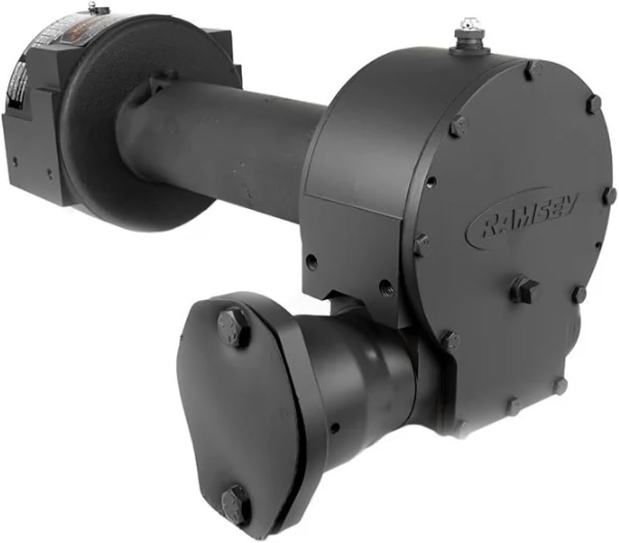 Ramsey Winch Only P121818 for Tow Trucks Wreckers Hydraulic Worm Gear Winch 8,000 lbs Line Pull Heavy Loads | Model: HD-234R | Lever Not Included