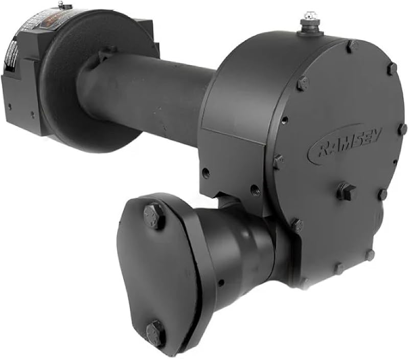Ramsey Winch Only P121818 for Tow Trucks Wreckers Hydraulic Worm Gear Winch 8,000 lbs Line Pull Heavy Loads | Model: HD-234R | Lever Not Included