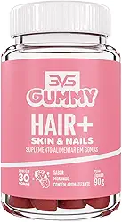 3VS Nutrition Gummy Hair + Skin & Nails 30 Gomas Sabor Morango