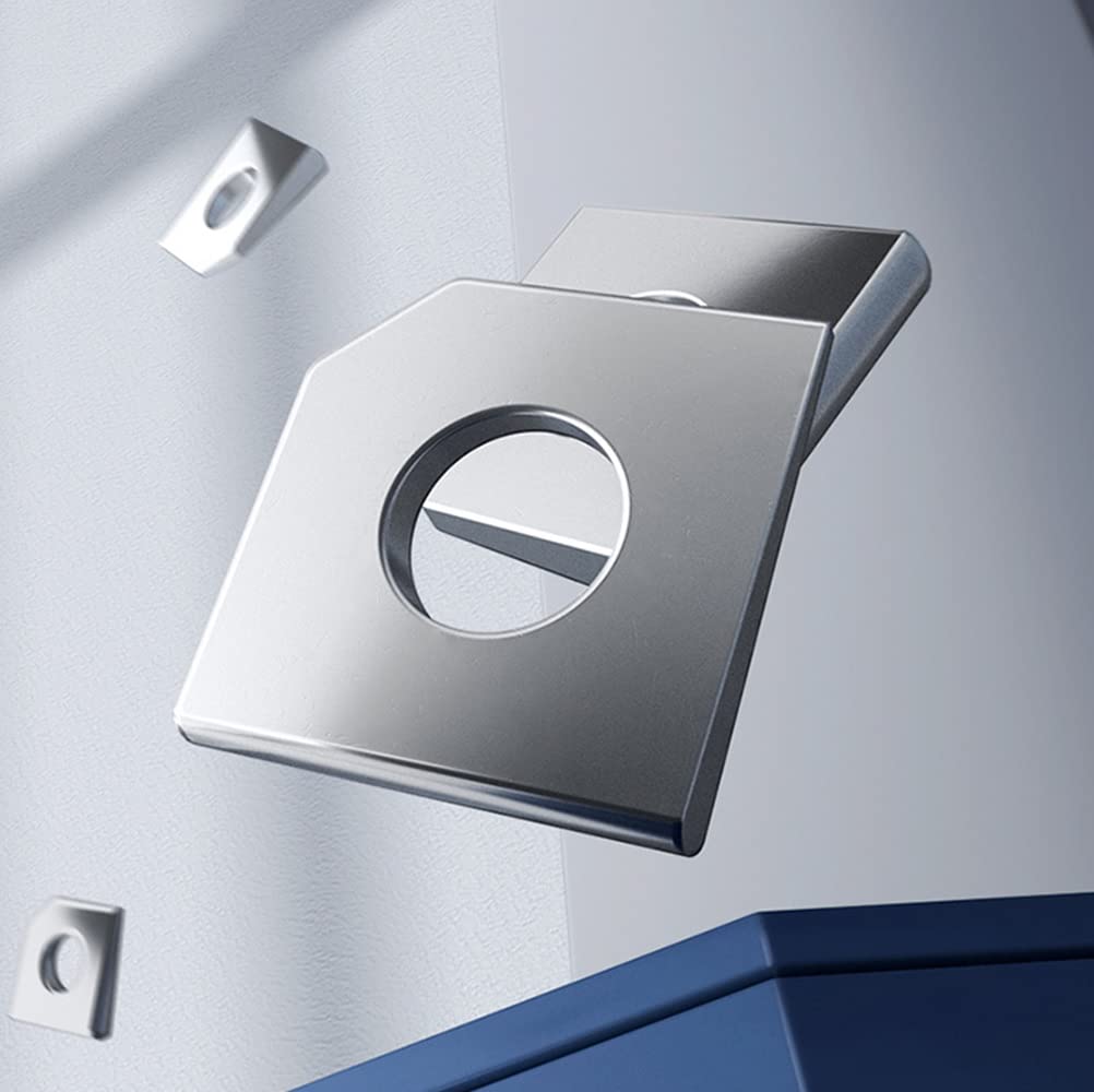 M6 Rondella Quadrata Rondella Angolata Smussata in Acciaio Inossidabile per Channel Steel (5 Pezzi)