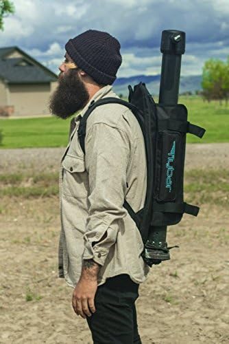 Miniatura 8 de Flybar Extreme Pogo Stick Back Pack carrier- Bring Your Pogo Stick con usted en cualquier lugarCómodas Correas para el hombroNegro