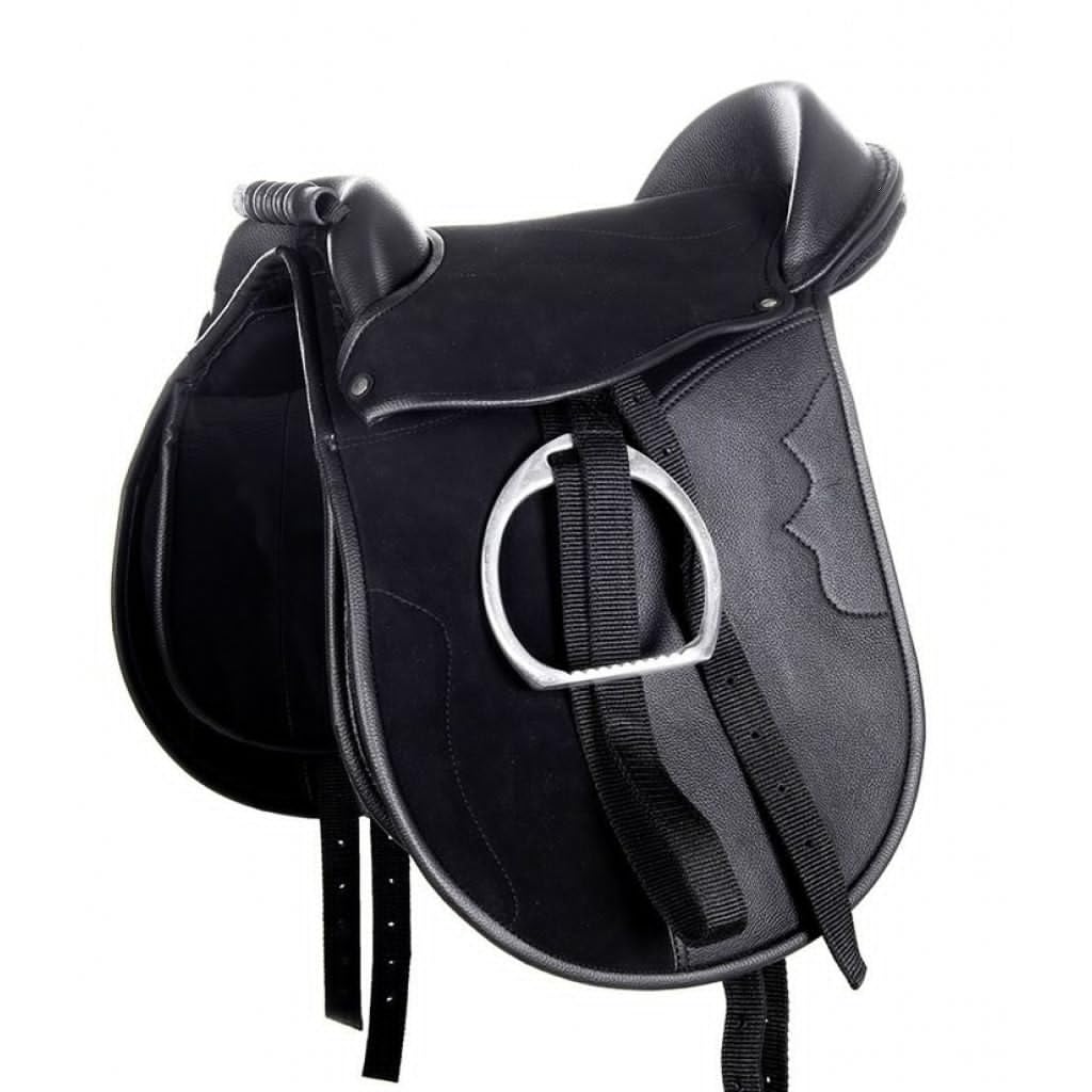 HKM Funny Horses Sella shetty Nero 12 Zoll
