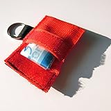 JTKENS 2pcs Ambulance Face Shield Key Ring CPR Mask Keychain Ring Emergency Kit Rescue Face Shields with One-way Valve Breathing Barrier for First Aid - Image 4