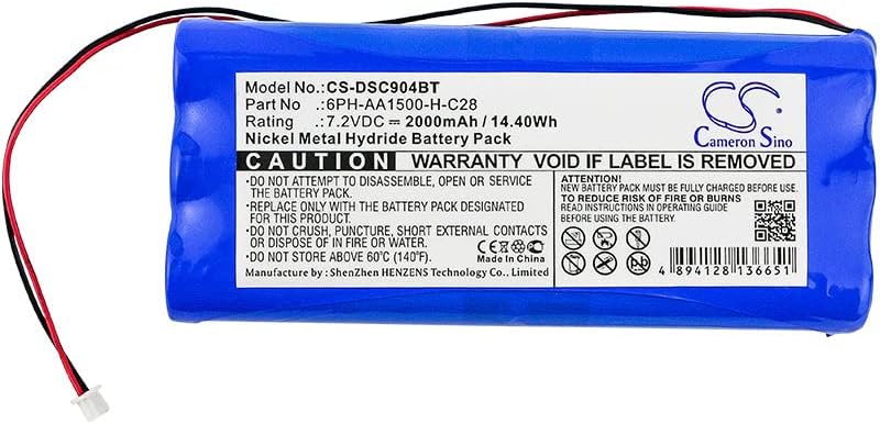 VI VINTRONS Battery for Direct Sensor 17-145A, Sensor ds415,