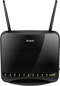 D-Link Australia 4G LTE Wi-Fi AC1200 Router (DWR-956-AU), SIM Slot Unlocked, VoIP, Gigabit Ethernet Ports, Failover Mode, External Detachable Antennas, B28 Support, Black