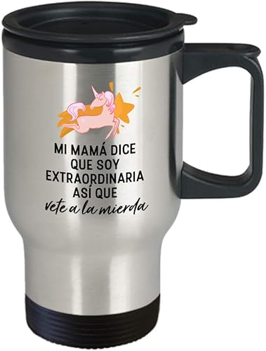 Miniatura 2 de TAZA INSPIRACION - ENVIO GRATIS! - VASO CHISTOSOS - TAZAS TERMICAS ORIGINAL - REGALO PARA HIJA - TERMICO - VASOS TERMICOS UNICORNIO - UNICORNIO
