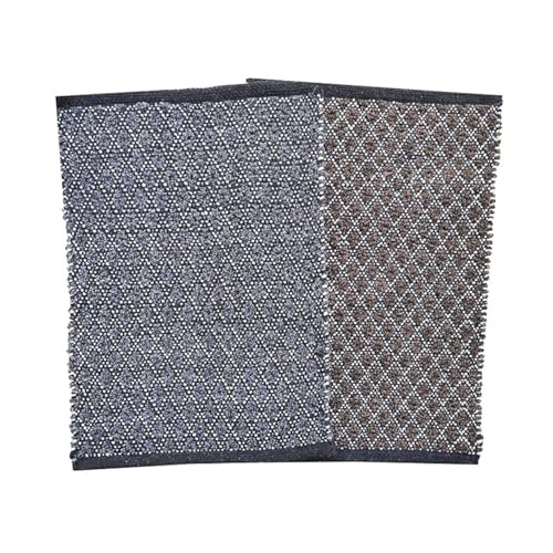 Image of Door Mats for Home | Door Mats for Home Entrance | Door Mat for Bathroom| Soft & Super Absorbent Mats for Shower | Washable, Non-Slip & Quick-Drying Mats (Pack of 2) (Gray)