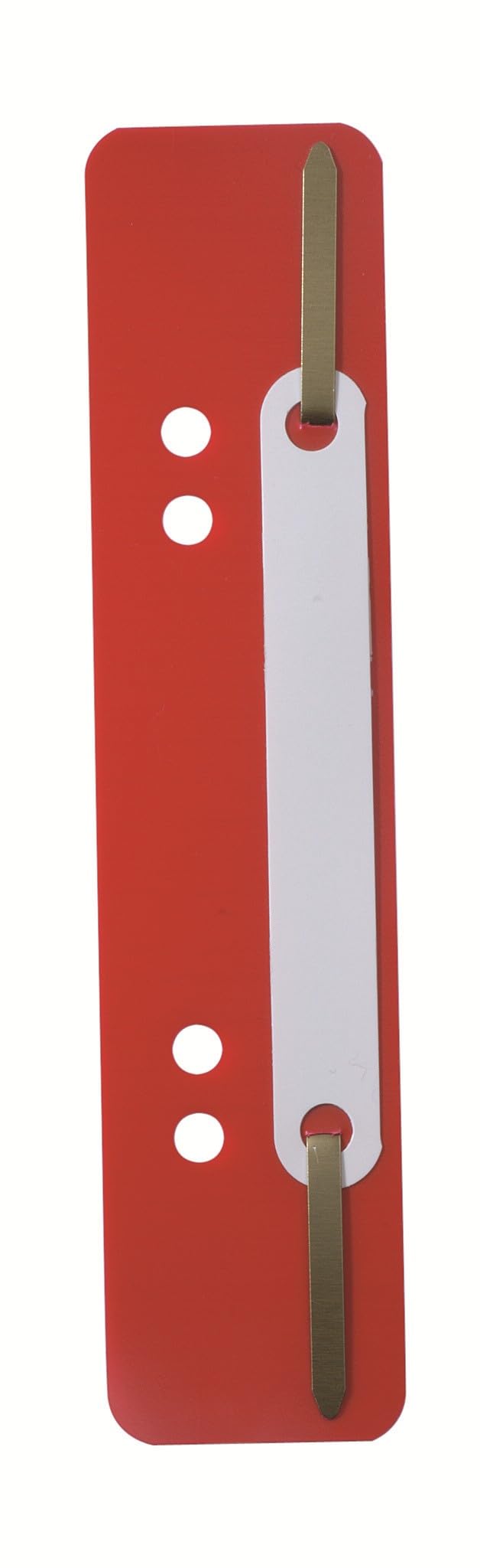 Pack of 25 Flexible Plexi Fasteners, 38 x 150 mm, Red