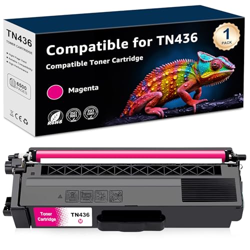 Cartouche TN436 magenta compatible Brother pour éliminer les traces sur vos impressions