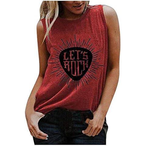 VJGOAL Camiseta sin Mangas Mujer Tank Top Deportivas Cover