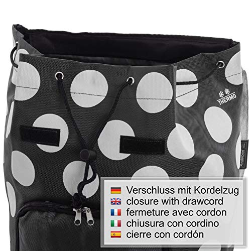Andersen Shopper Unus Shopper Dots Einkaufstrolley 57cm – Bild 7