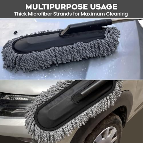 Image of 8 PCS Car Cleaning Kit with 120W Portable Vacuum Cleaner, Multicolour