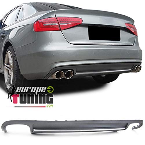 europetuning - 05333 - DIFFUSEUR Arriere Sport Look Pack S4 Compatible Audi A4 B8 PH1 2007-2011