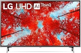 LG 43-Inch Class UQ9000 Series Alexa Built-in 4K Smart TV (3840 x 2160),Bluetooth, Wi-Fi, USB, Ethernet, HDMI 60Hz Refresh Rate, AI-Powered 4K, Cloud Gaming (43UQ9000PUD, 2022)