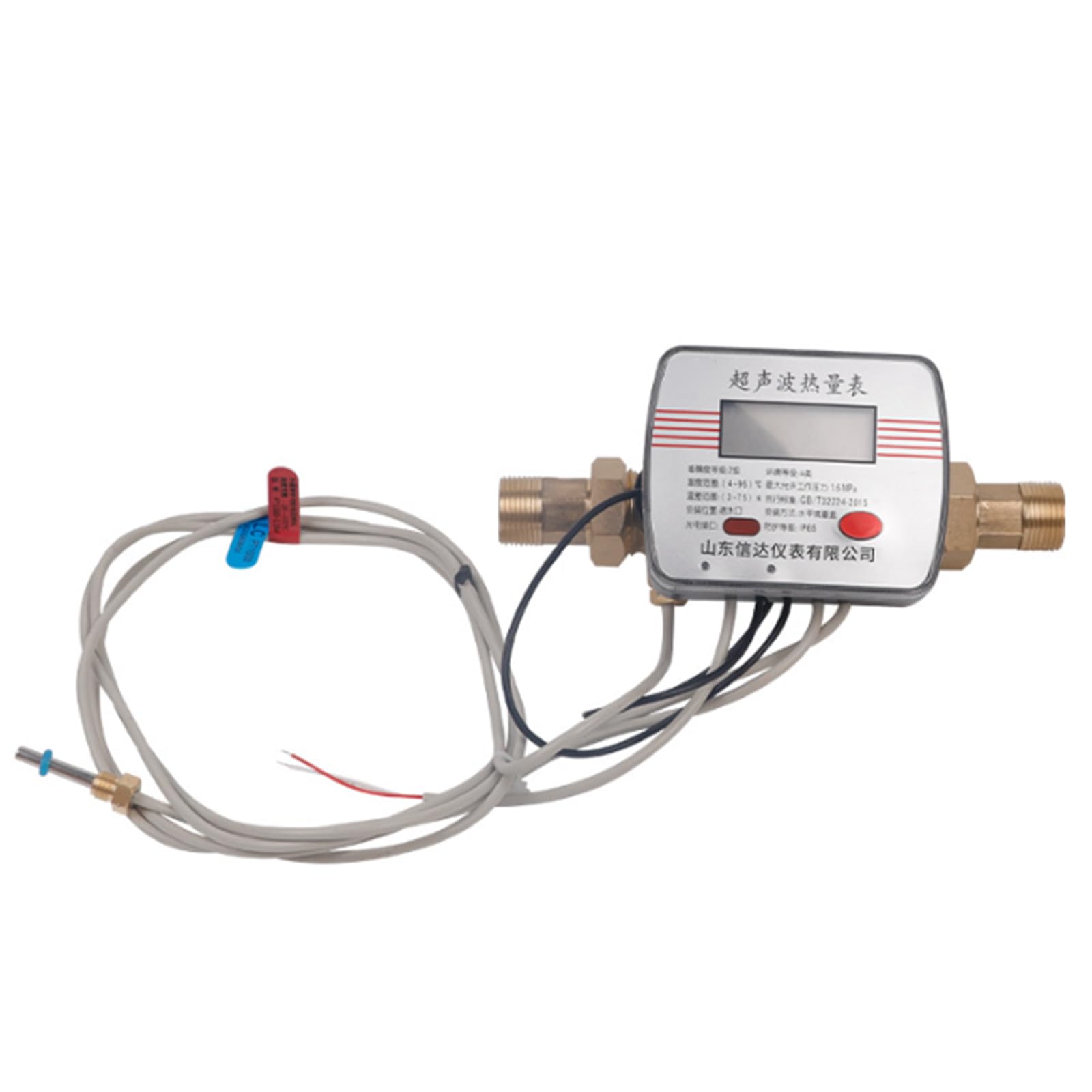 Precisions Household Heating Flowing Meter Heat Measurement Tool Hot & Cold Water Meter Simple Installation Residential Heat Measurement