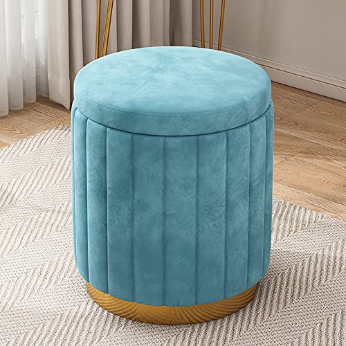 Tabouret repose-pieds rembourré pour gagner de la place avec style