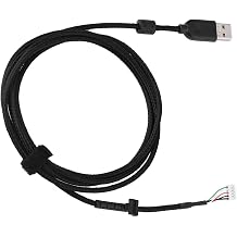 USB Mouse Cable G502 2m Nylon Cable, Plug & Play