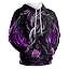 Purple Floral Dragon