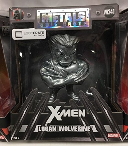 X-Men Logan Wolverine Lootcrate Exclusive, M241 Jada Metals Die Cast