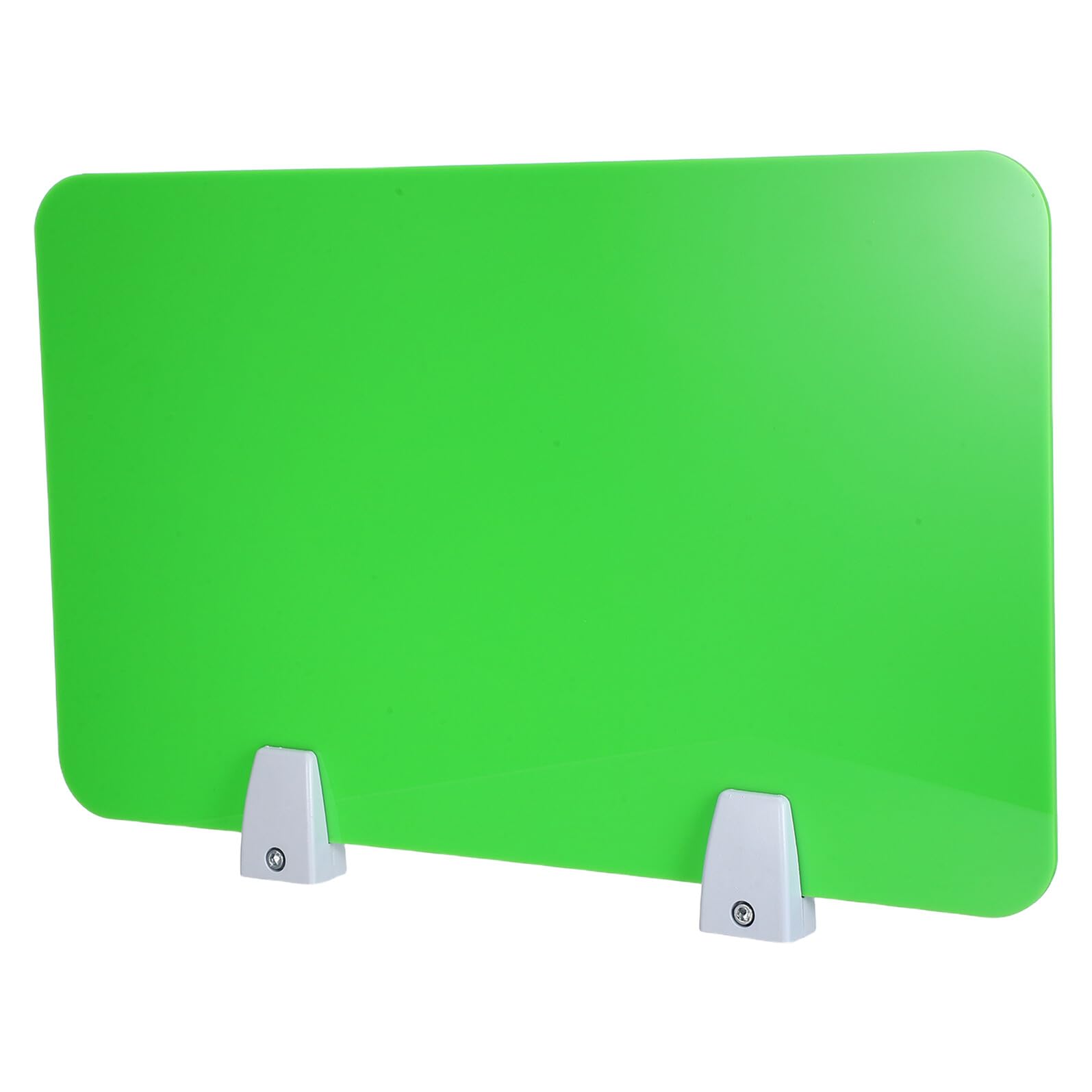 Cloison acoustique bureau à pince vert panneau confidentialité 50x30